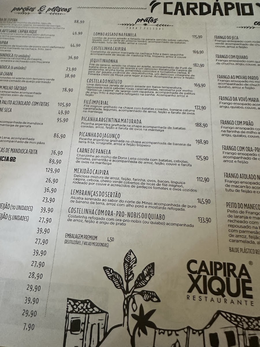 Menu Caipira Xique Restaurante-10