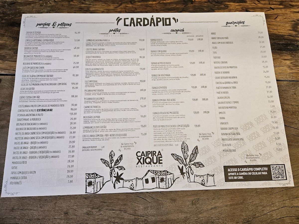 Menu Caipira Xique Restaurante-3