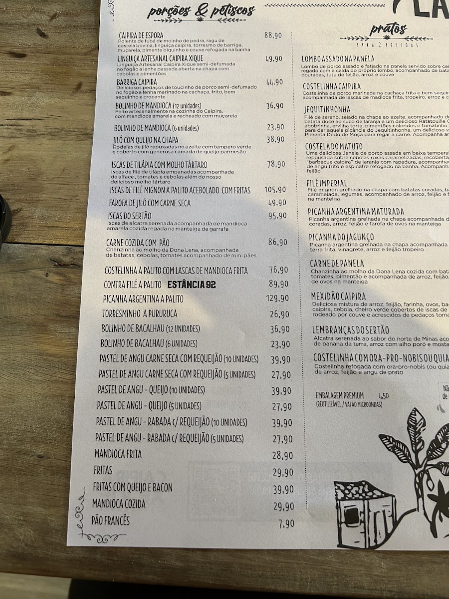 Menu Caipira Xique Restaurante-8